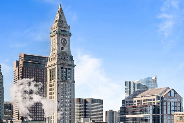 a front view of a building