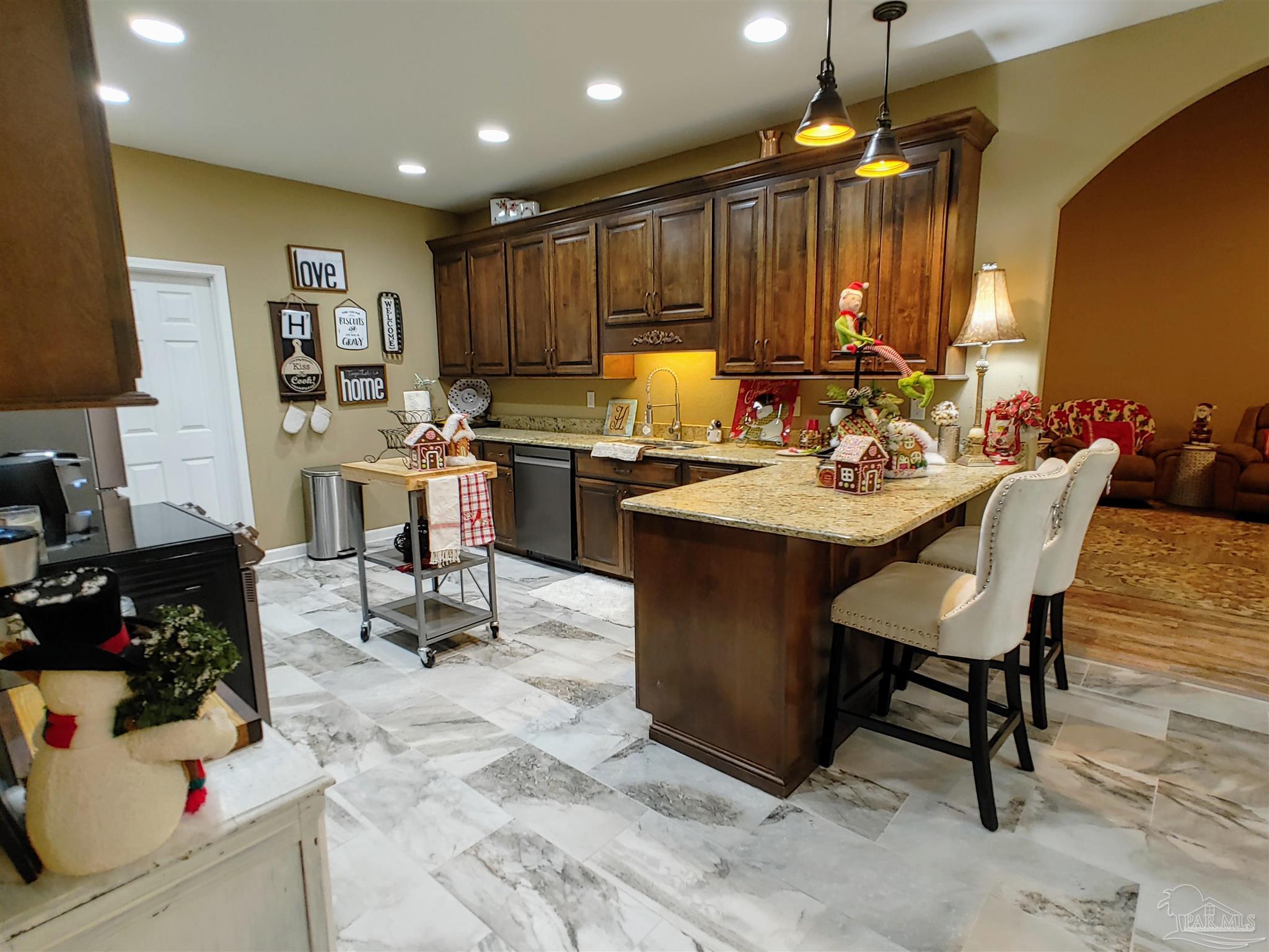 415 Clark Road Gilbertown, AL 36908 - Photo 18 of 50 a view of a dining room with furniture
