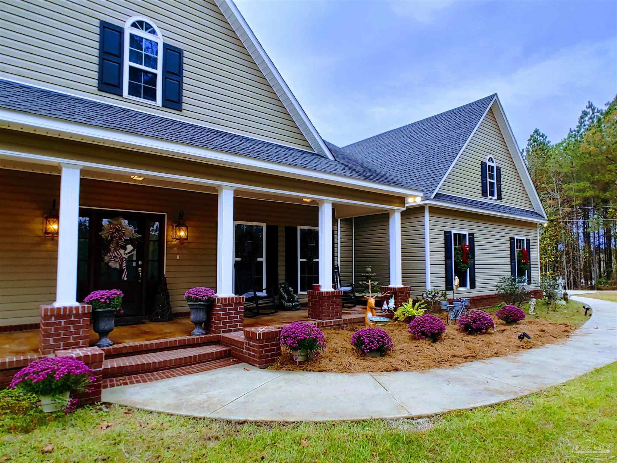 415 Clark Road Gilbertown, AL 36908 - Photo 36 of 50 a view of a house with patio