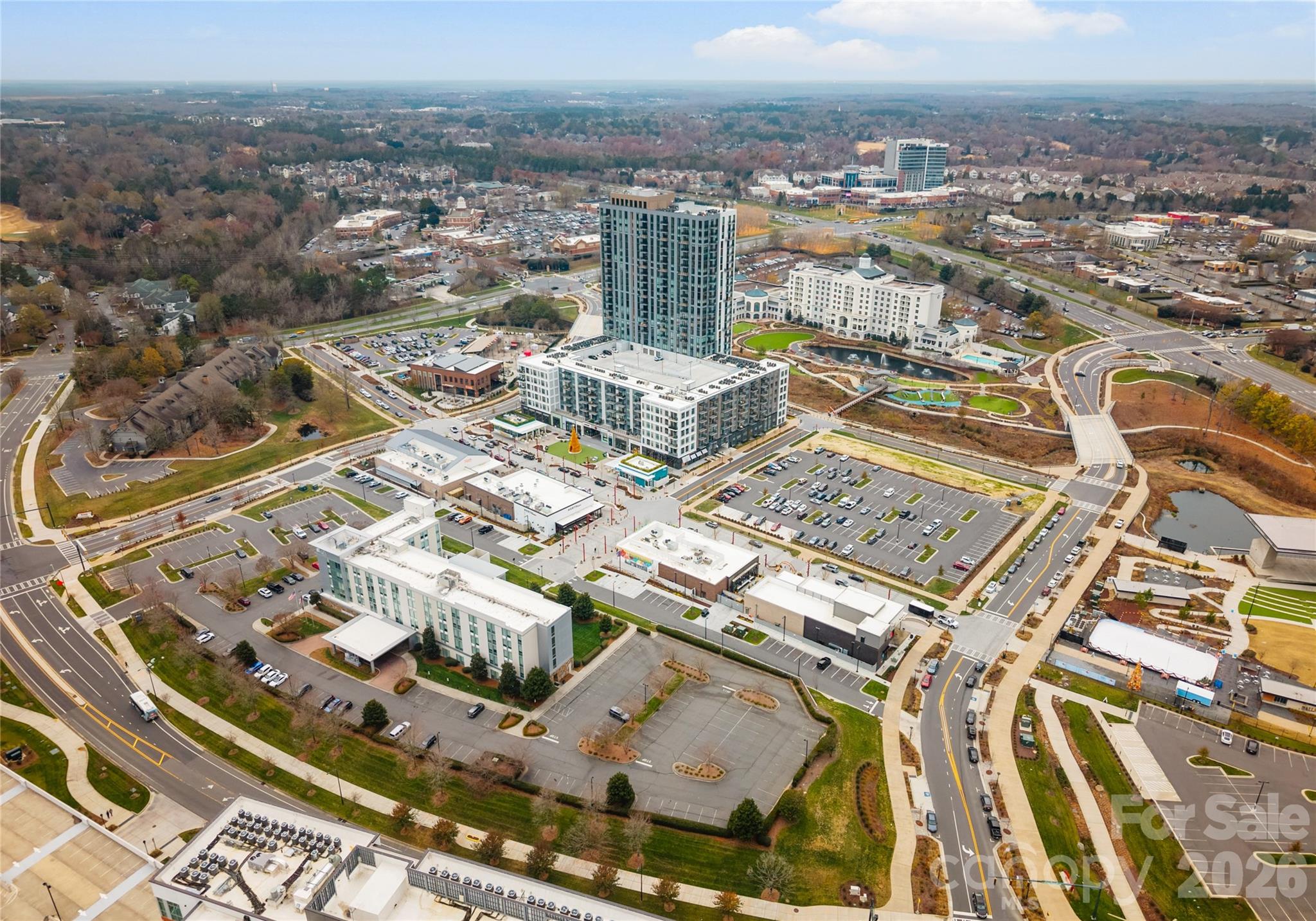 10012 Paradise Ridge Road Charlotte, NC 28277 - Photo 44 of 48 an aerial view of a city