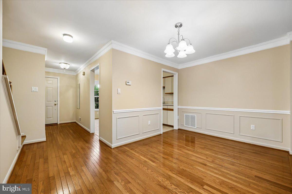 Dining Room with Hardwood Floors