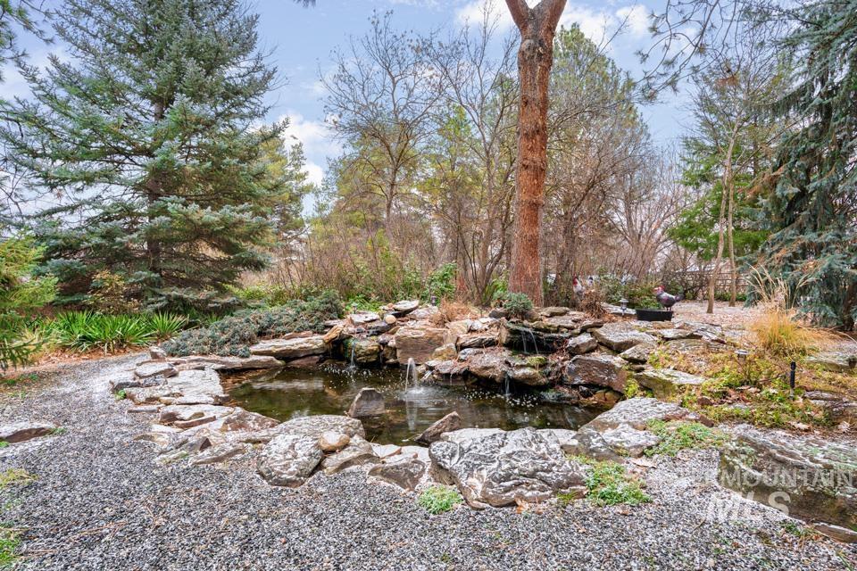 9518 Scorpio Street Boise, ID 83709 - Photo 33 of 46 View of yard with a garden pond
