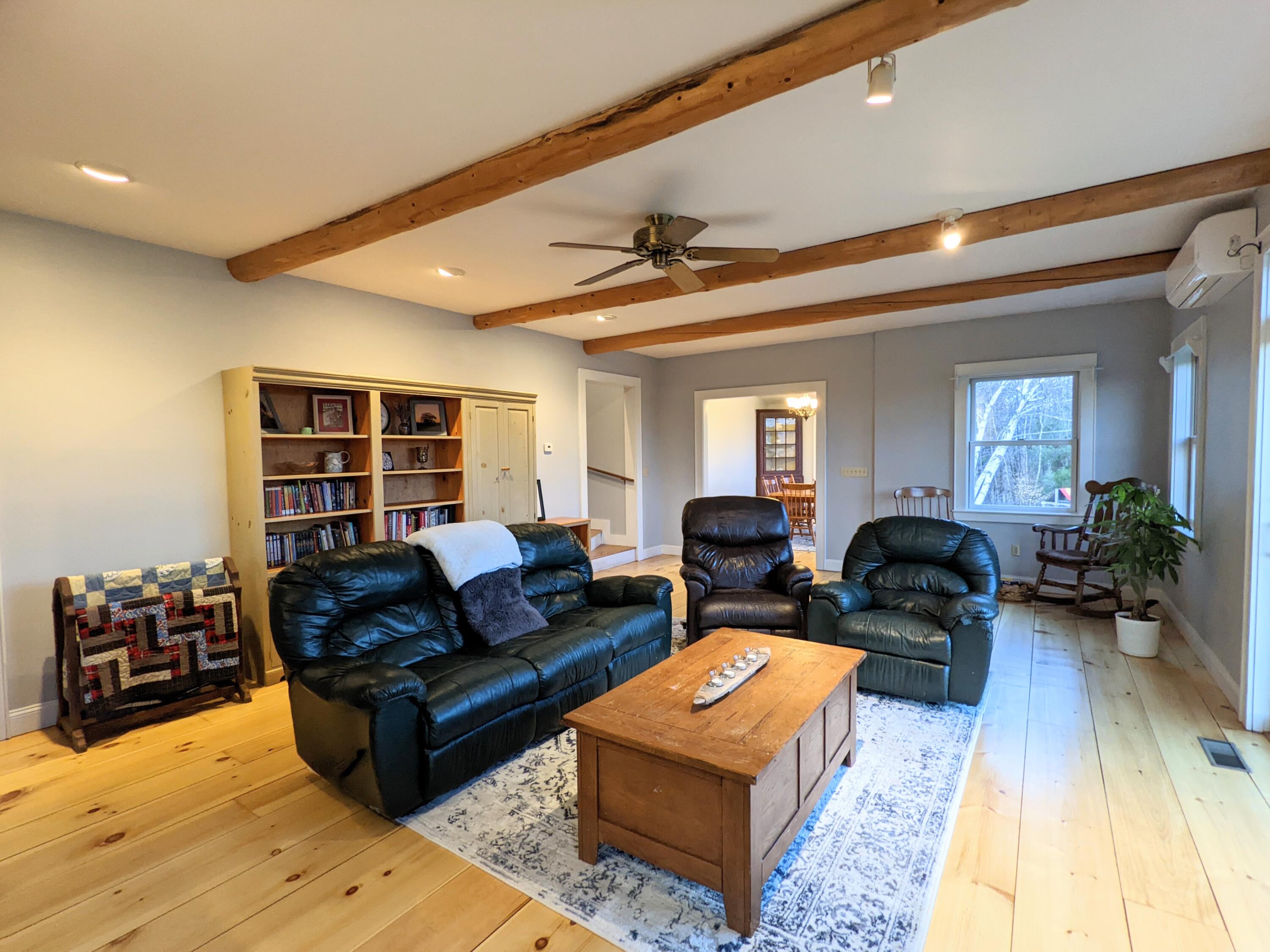 687 Razorville Road Washington, ME 04574 - Photo 52 of 80 living room towards dining