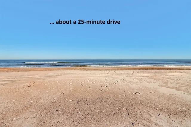 a view of a town with residential houses