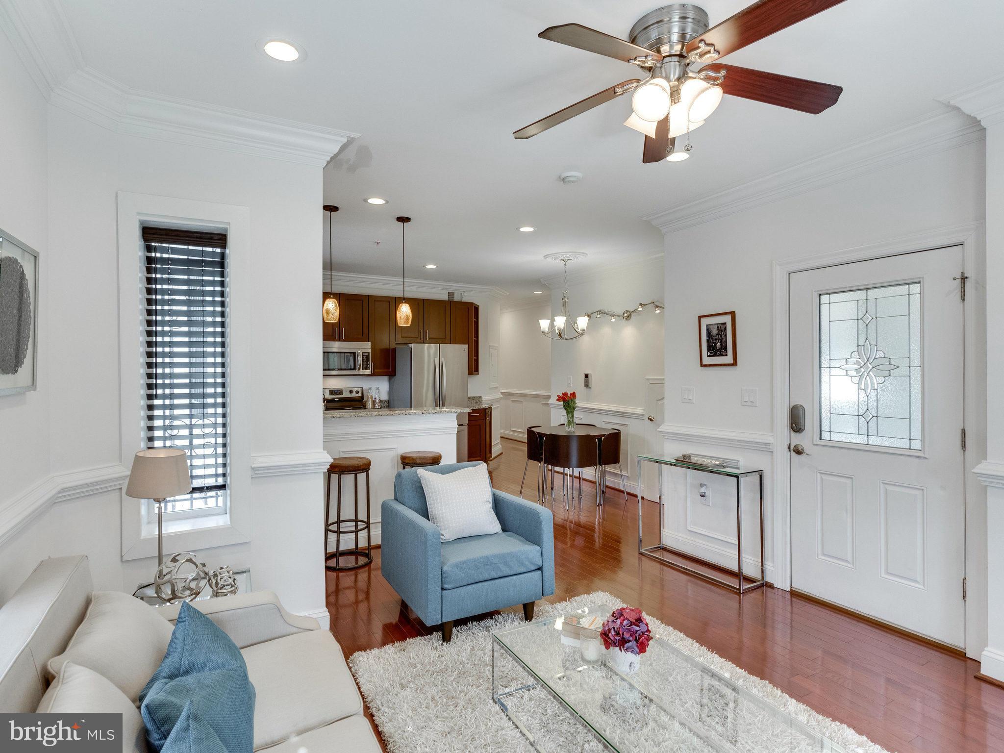 161 Randolph Place Northwest, Unit 2 Washington, DC 20001 - Photo 4 of 19 Living Room
