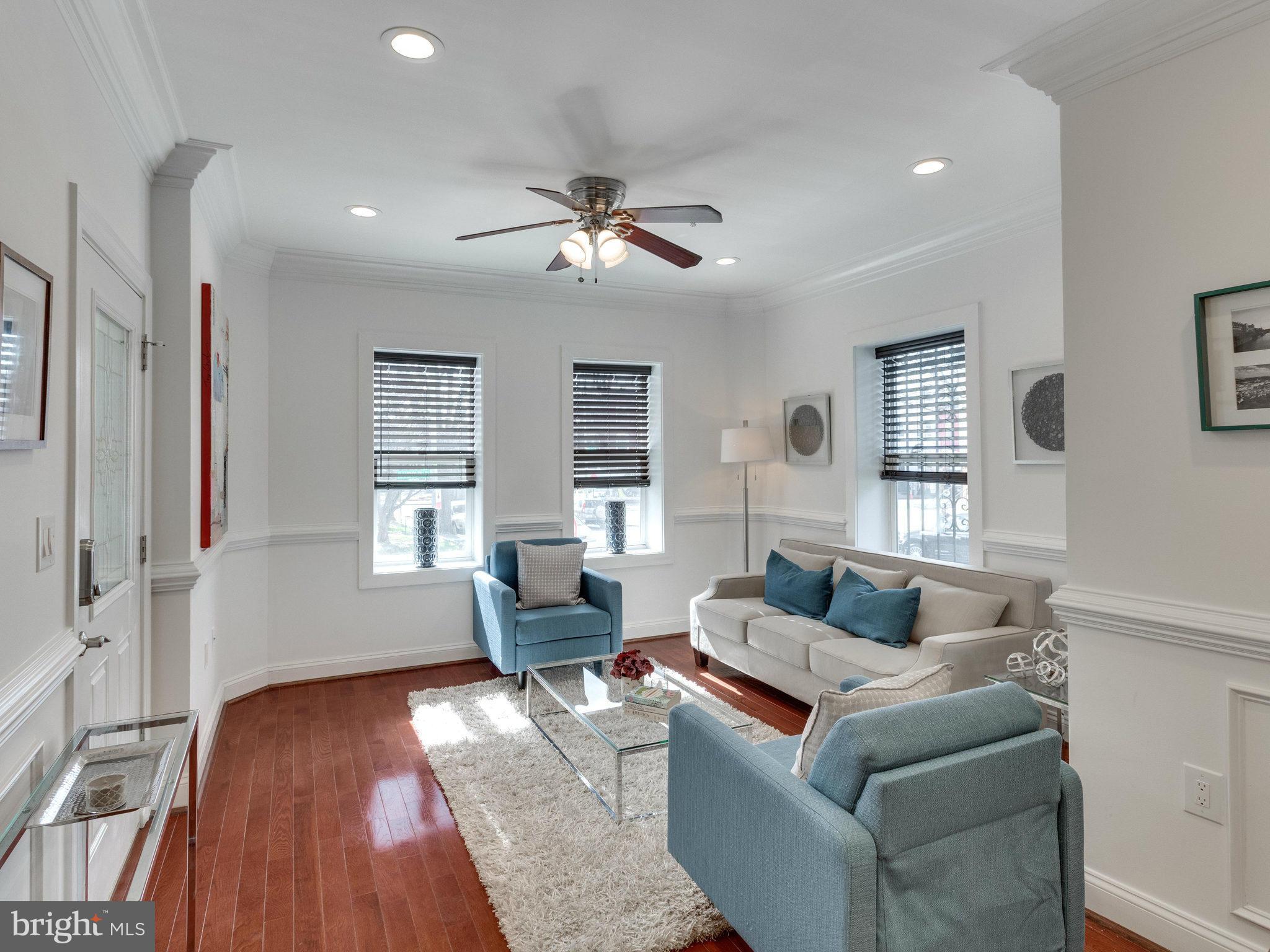 161 Randolph Place Northwest, Unit 2 Washington, DC 20001 - Photo 5 of 19 Living Room