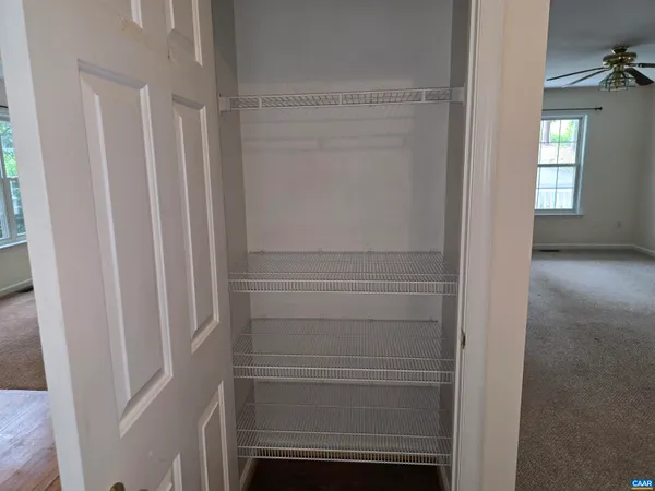 a view of walk in closet