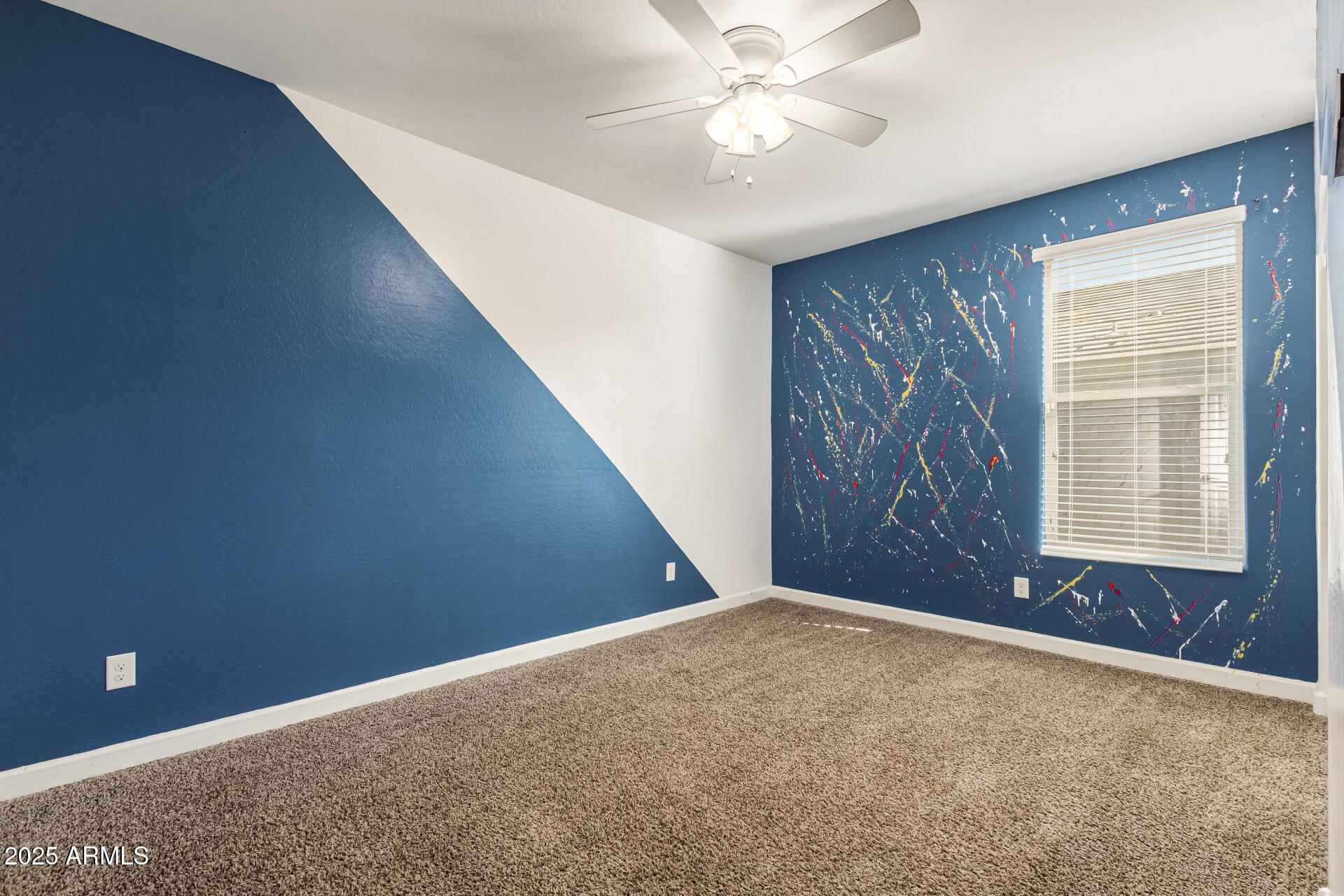 4170 West South Butte Road San Tan Valley, AZ 85144 - Photo 24 of 47 an empty room with windows and fan
