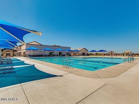 4170 West South Butte Road San Tan Valley, AZ 85144 - Photo 45 of 47 a view of a house with a big yard