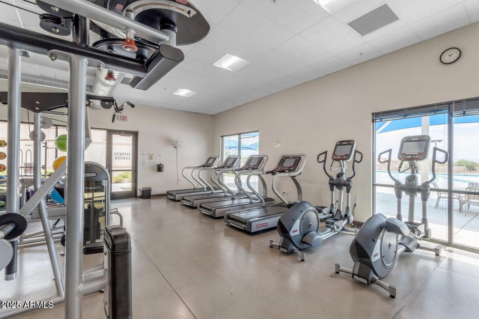 4170 West South Butte Road San Tan Valley, AZ 85144 - Photo 47 of 47 a view of a room with gym equipment