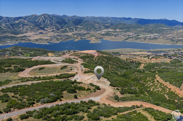 1705 East Wrangler Loop Kamas, UT 84036 - Photo 4 of 16 Bird's eye view of a water and mountain view