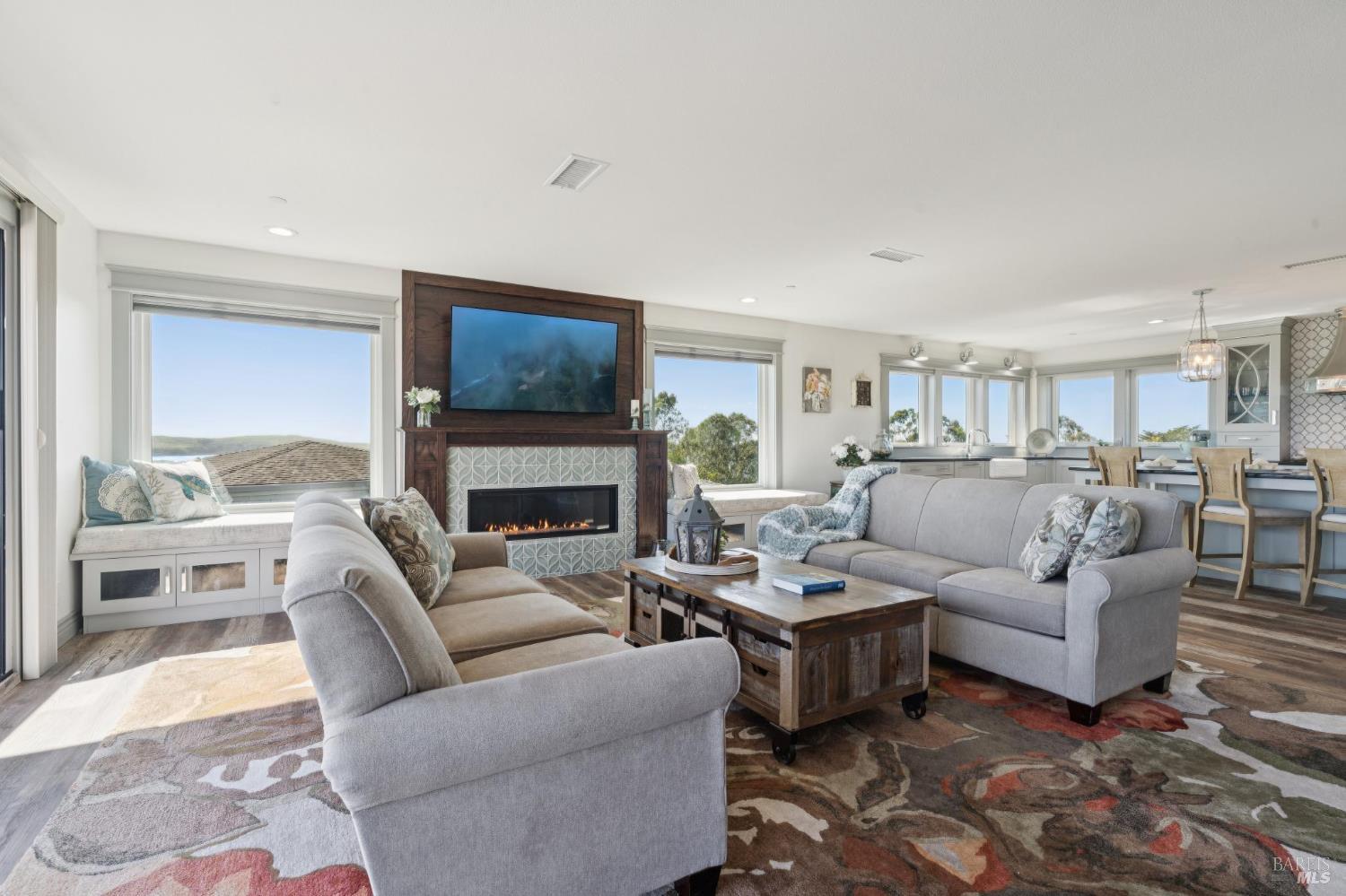 88 Cypress Loop Bodega Bay, CA 94923 - Photo 25 of 88 The great room boasts an abundance of natural light and breathtaking views out every window.