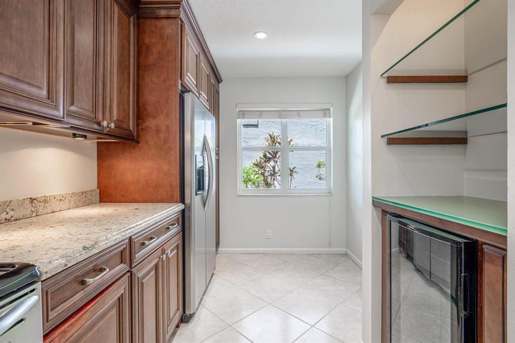801 Southeast 16th Court, Unit 11 Fort Lauderdale, FL 33316 - Photo 24 of 49 Spacious Kitchen w/ Wine Cooler