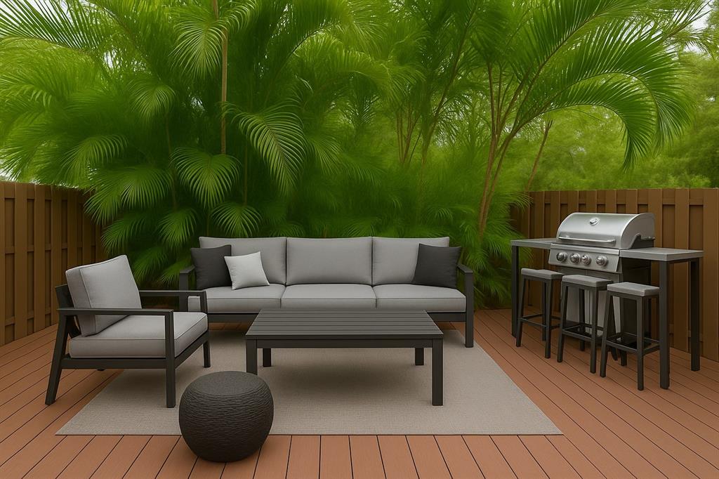 801 Southeast 16th Court, Unit 11 Fort Lauderdale, FL 33316 - Photo 27 of 49 Private Patio - virtually staged option