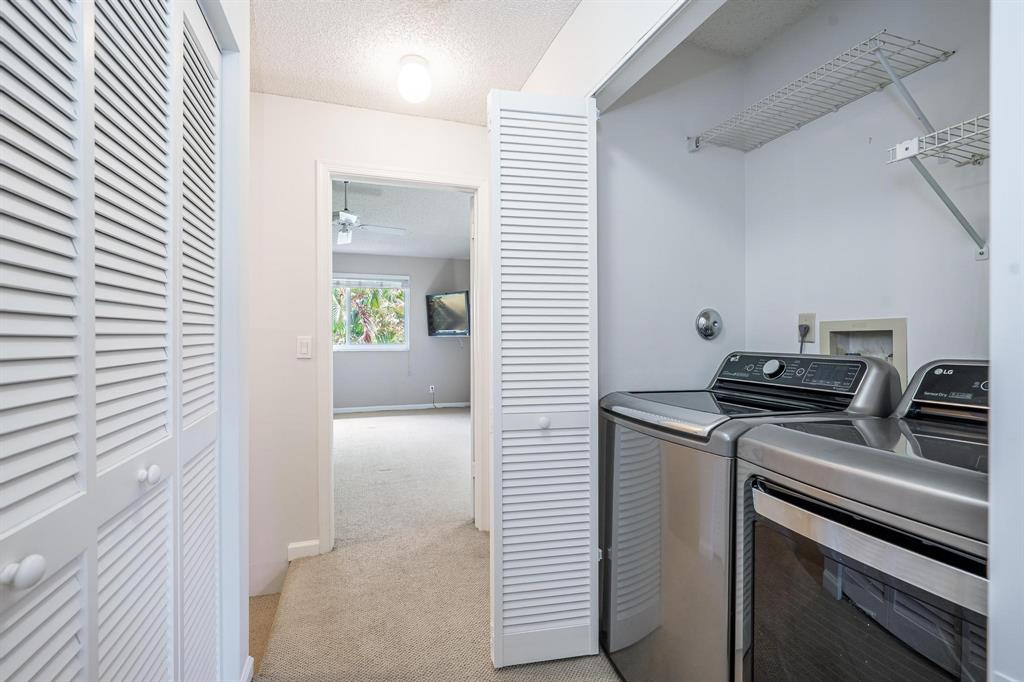 801 Southeast 16th Court, Unit 11 Fort Lauderdale, FL 33316 - Photo 43 of 49 Upstairs Laundry