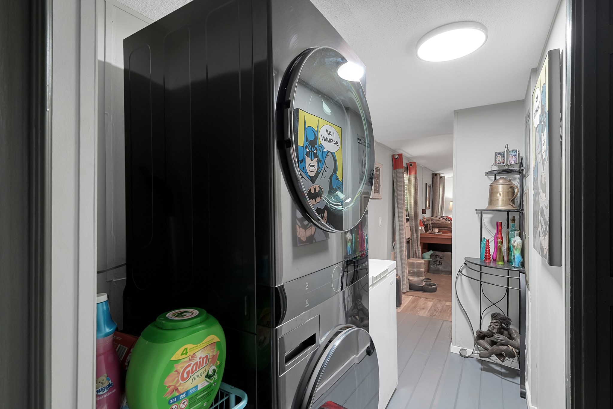 14363 Shepard Hill Road Willis, TX 77318 - Photo 16 of 28 a view of a hallway with wooden floor and entryway