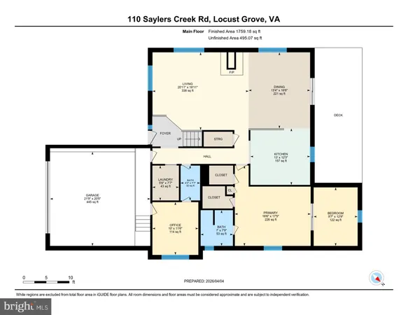 $430,000 | 110 Saylers Creek Road, Locust Grove, VA 22508