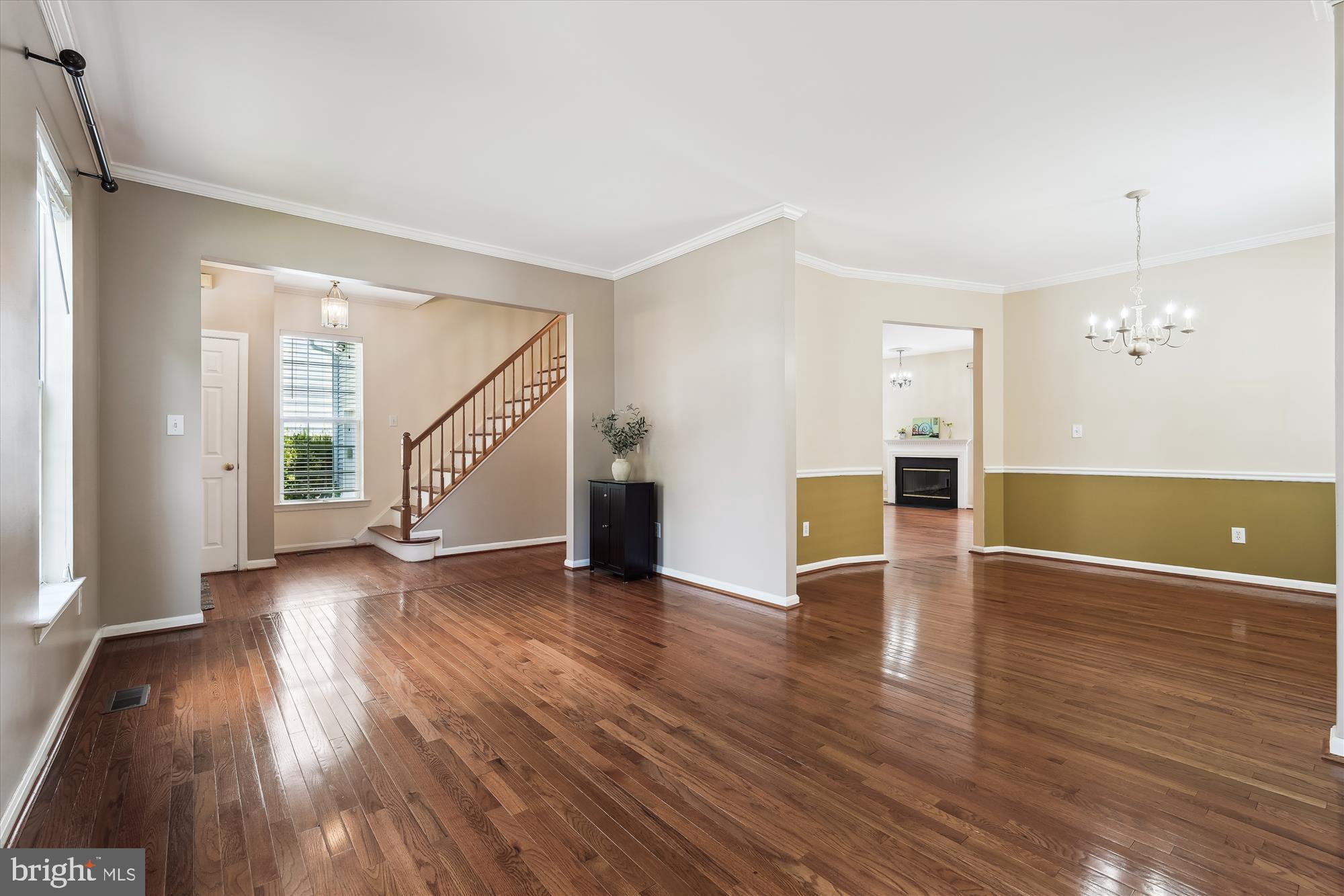20322 Swallow Point Road Montgomery Village, MD 20886 - Photo 10 of 47 View from the living room to Foyer and dining room