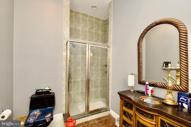 a view of workspace with furniture and equipment