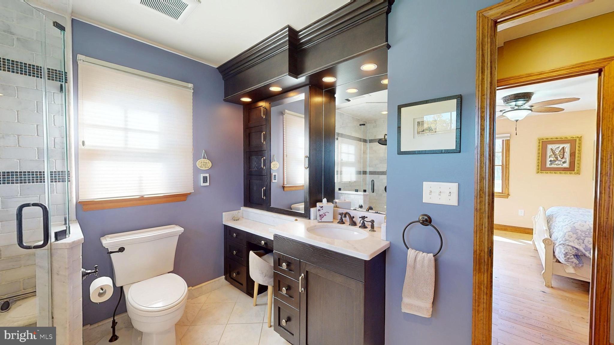 40 Cooper Tomlinson Road Medford, NJ 08055 - Photo 60 of 98 Bathroom with granite and David Ramsey Millwork