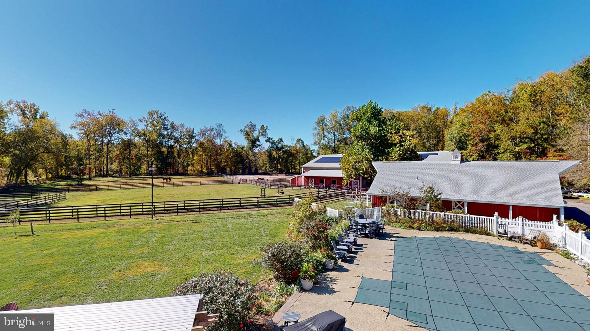 40 Cooper Tomlinson Road Medford, NJ 08055 - Photo 70 of 96 Aerial view with Pool cover