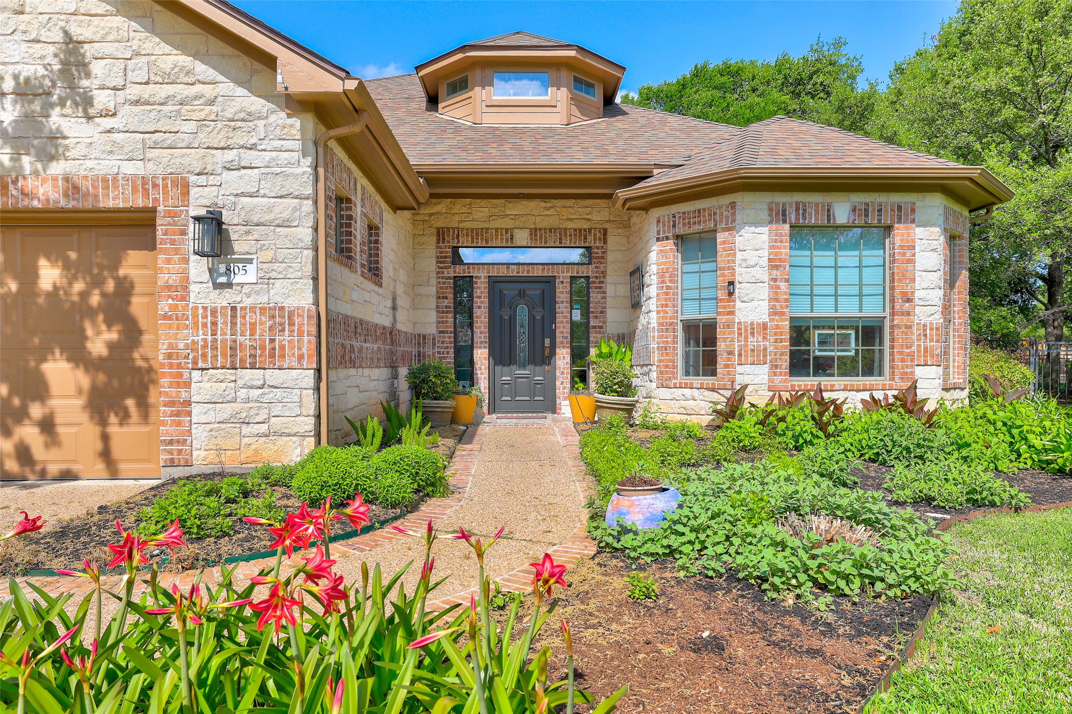 805 Boquilla Trail Georgetown, TX 78633 - Photo 1 of 40 a front view of a house with a yard