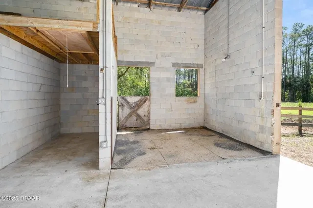 a view of a front door of house