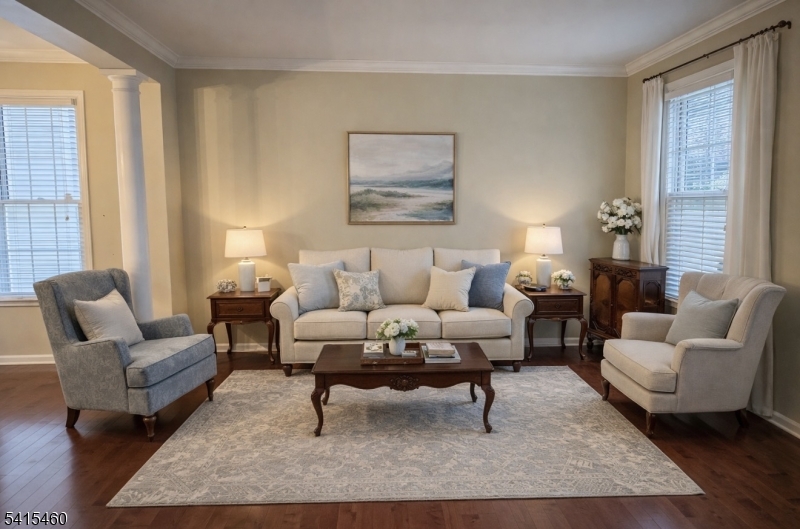 40 Helm's Mill Road Hackettstown, NJ 07840 - Photo 3 of 33 a living room with furniture rug and window