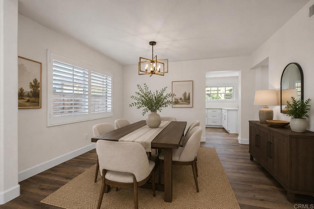 4595 Blackwell Road Oceanside, CA 92056 - Photo 8 of 47 a view of a dining room with furniture and window