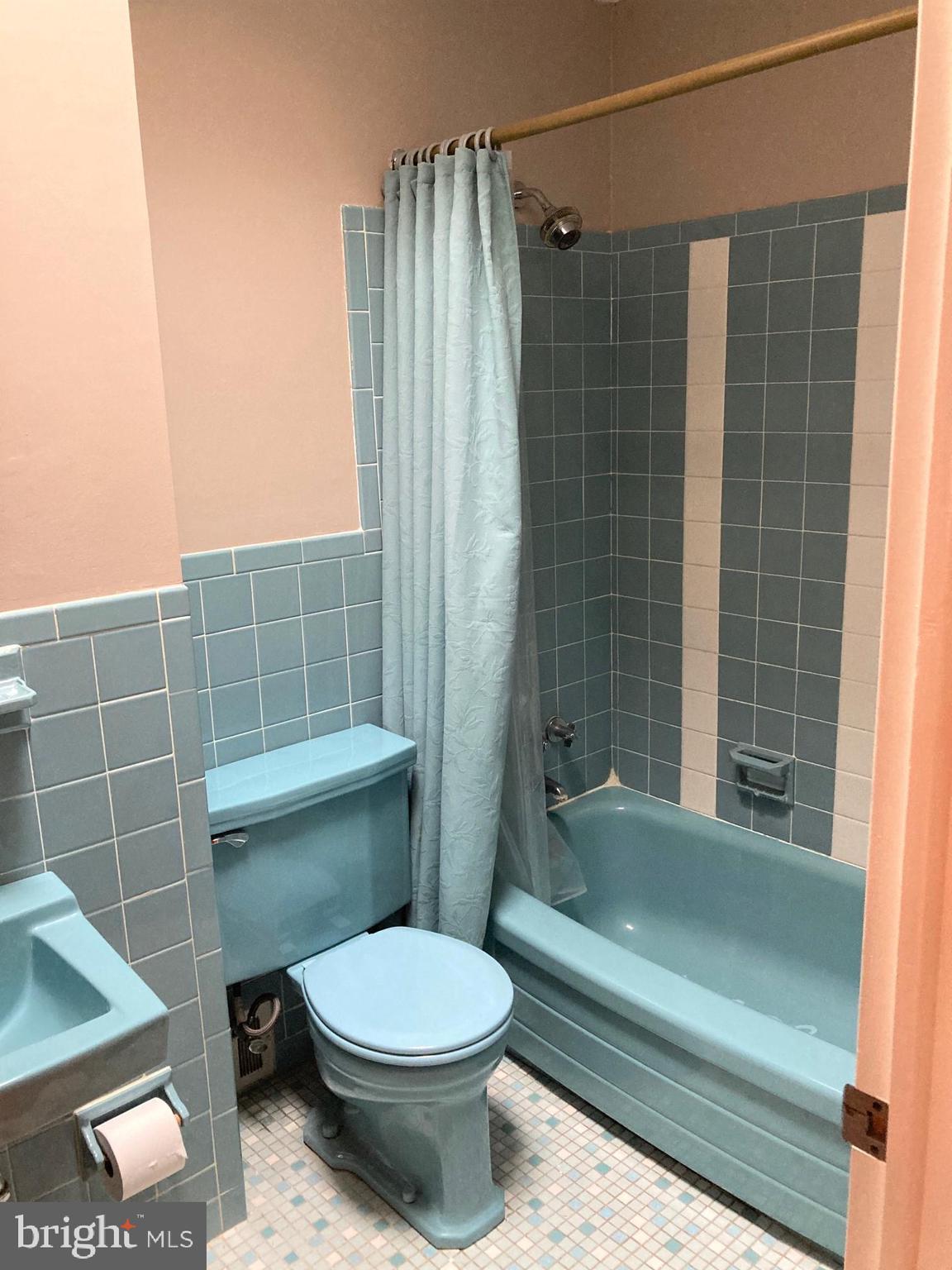 11917 Stevens Road Philadelphia, PA 19116 - Photo 13 of 25 Pristine Retro Hall Bathroom