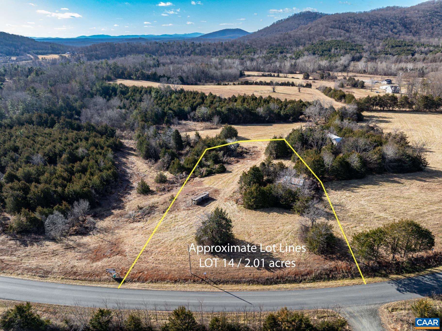 14 Pea Ridge Road Stanardsville, VA 22973 - Photo 4 of 7 a view of a park with large trees