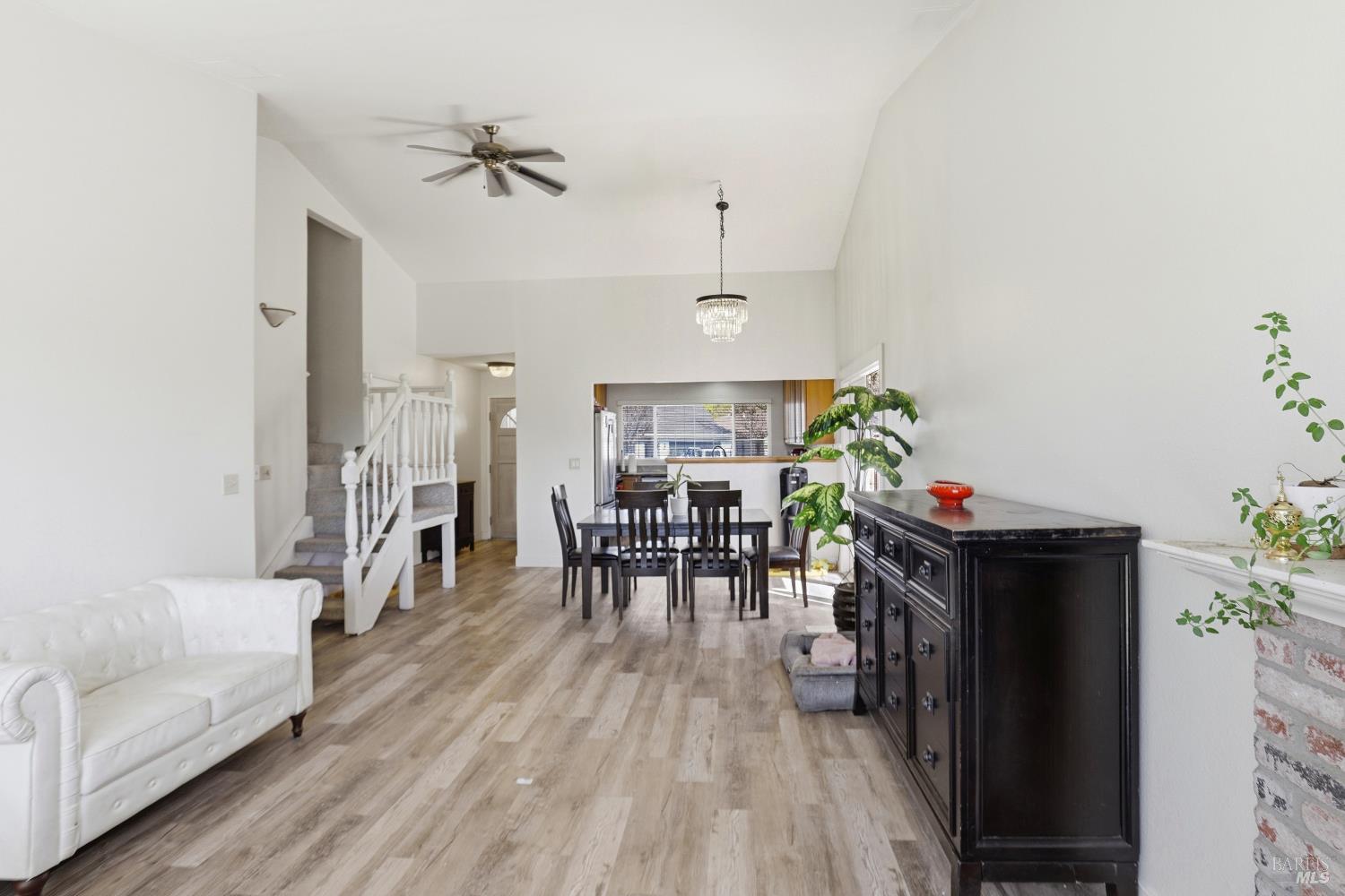 1407 Georgia Court Rohnert Park, CA 94928 - Photo 7 of 36 a living room with furniture and a wooden floor