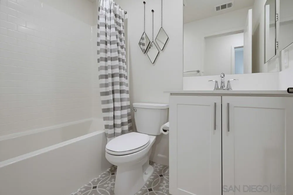 4366 Pacifica Way, Unit 3 Oceanside, CA 92056 - Photo 17 of 48 2nd Bathroom on 2nd Floor