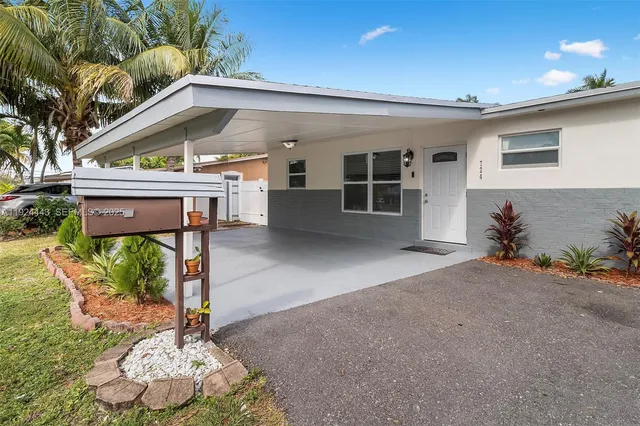 a very nice looking room with a large window
