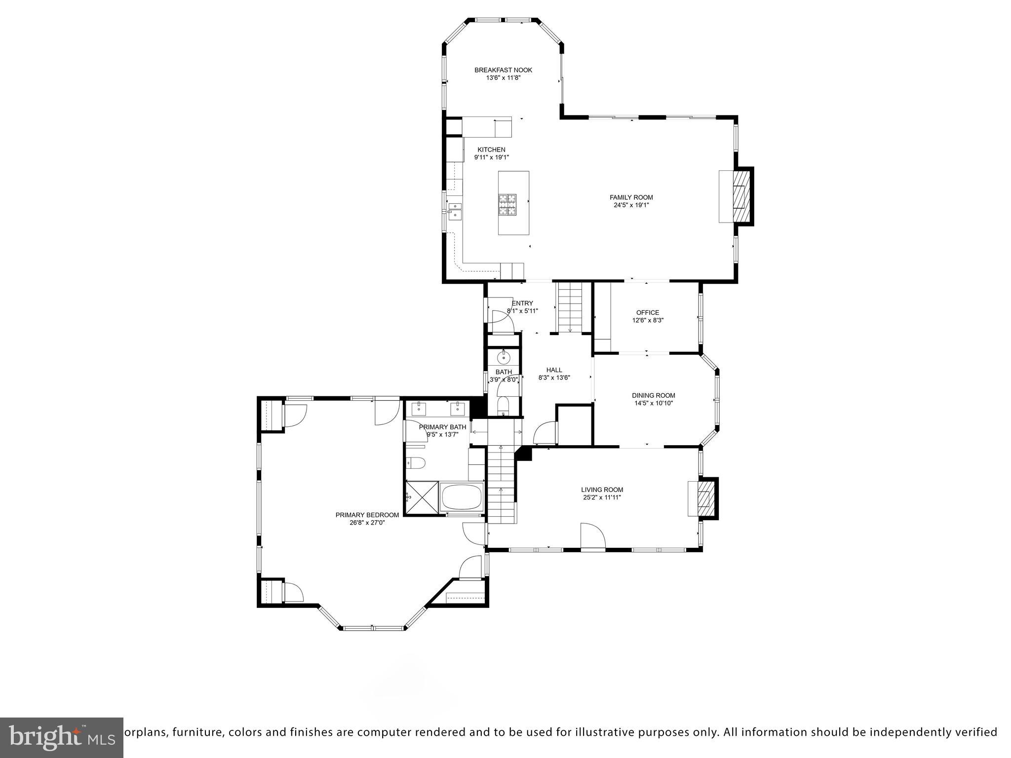 3356 Point Of Rocks Road Jefferson, MD 21755 - Photo 92 of 94 Main Level Floorplan