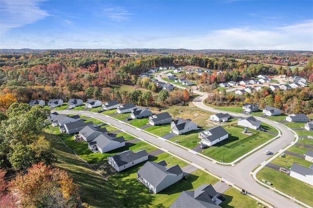 851 Ashley Road Gibsonia, PA 15044 - Photo 47 of 50 an aerial view of residential houses with outdoor space