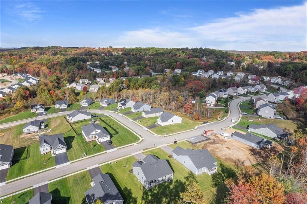 851 Ashley Road Gibsonia, PA 15044 - Photo 49 of 50 an aerial view of residential houses with outdoor space