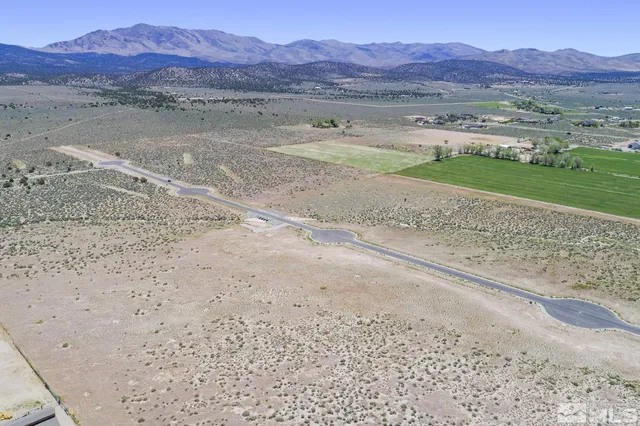 a view of an aerial view of a yard