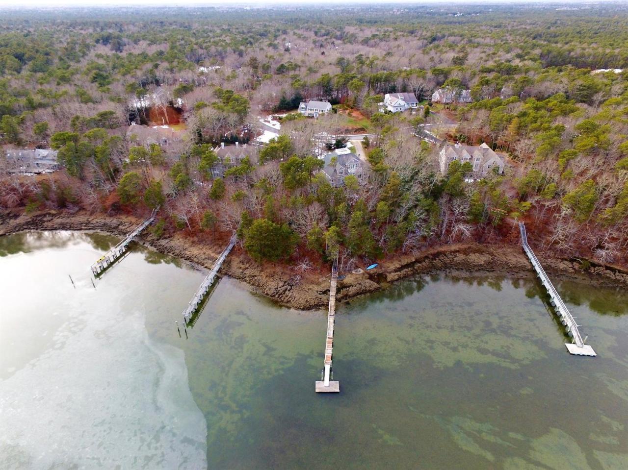 11 Harbor Ridge Road Mashpee, MA 02649 - Photo 4 of 33 an aerial view of a houses with a yard