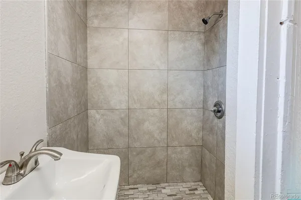 a bathroom with a sink