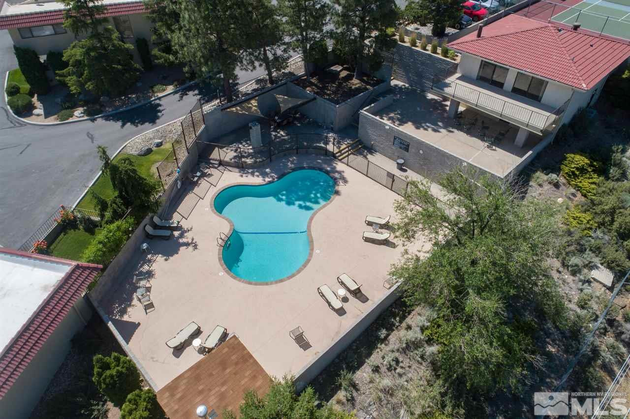 3345 Skyline Boulevard Reno, NV 89509 - Photo 38 of 38 an aerial view of a house with a swimming pool