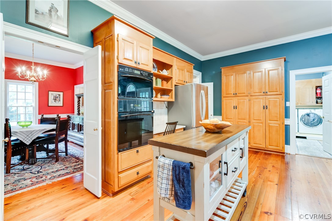 1290 Johns Road Carson, VA 23830 - Photo 11 of 48 a kitchen that has a lot of cabinets in it