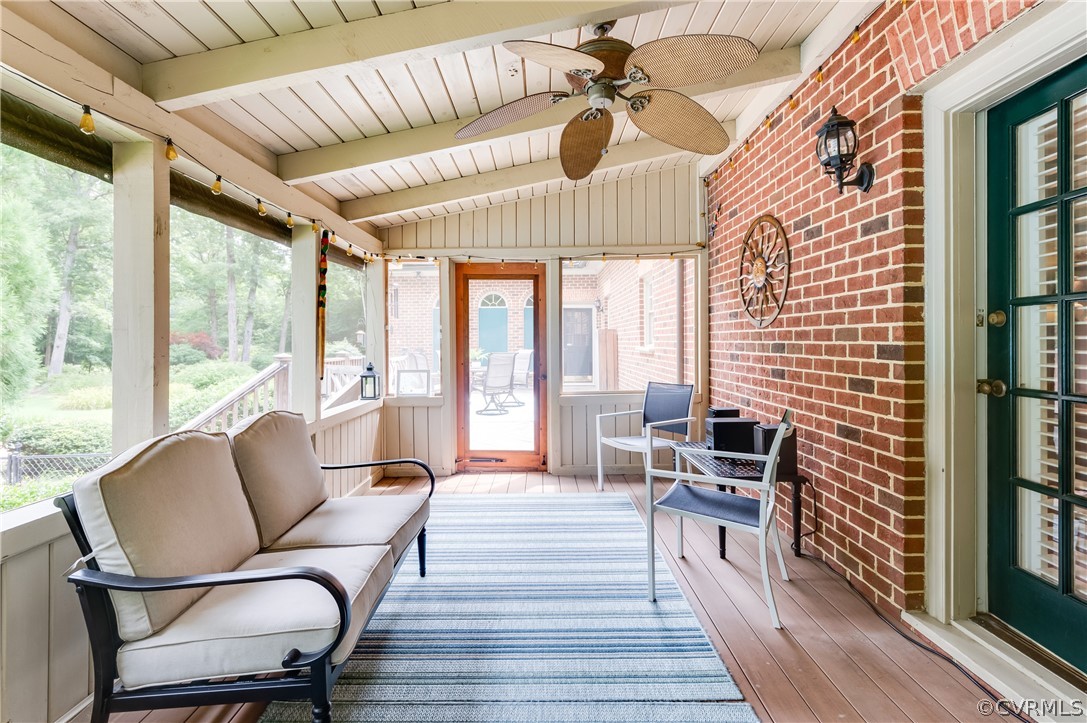 1290 Johns Road Carson, VA 23830 - Photo 21 of 48 a living room with furniture and a wooden floor