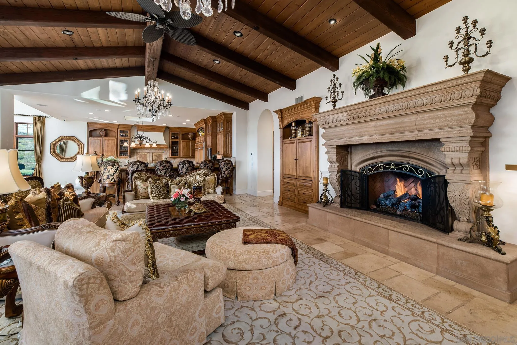 14160 Augusta Court Poway, CA 92064 - Photo 11 of 26 a living room with furniture and a fireplace
