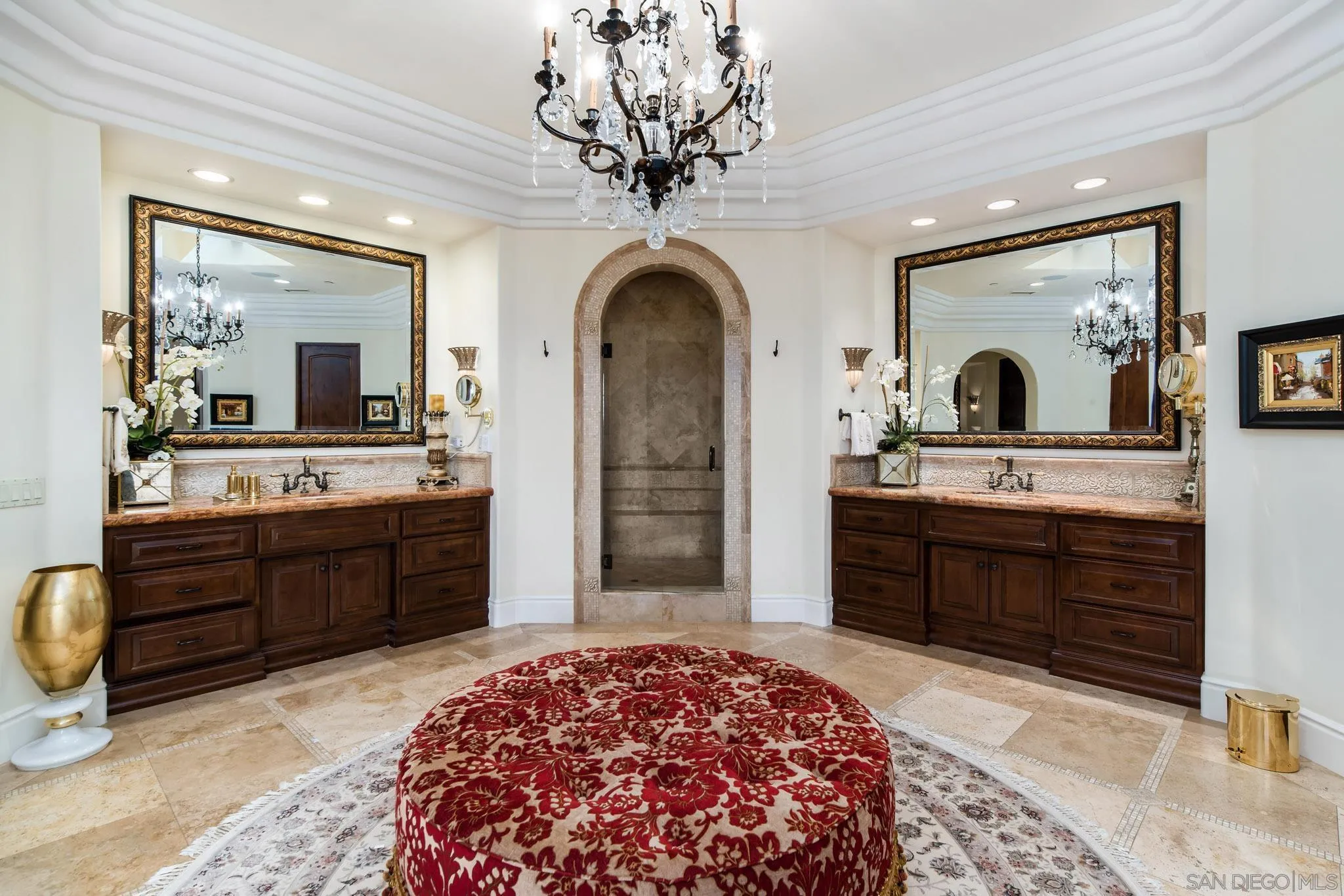 14160 Augusta Court Poway, CA 92064 - Photo 20 of 26 a spacious bedroom with a bed and a dresser