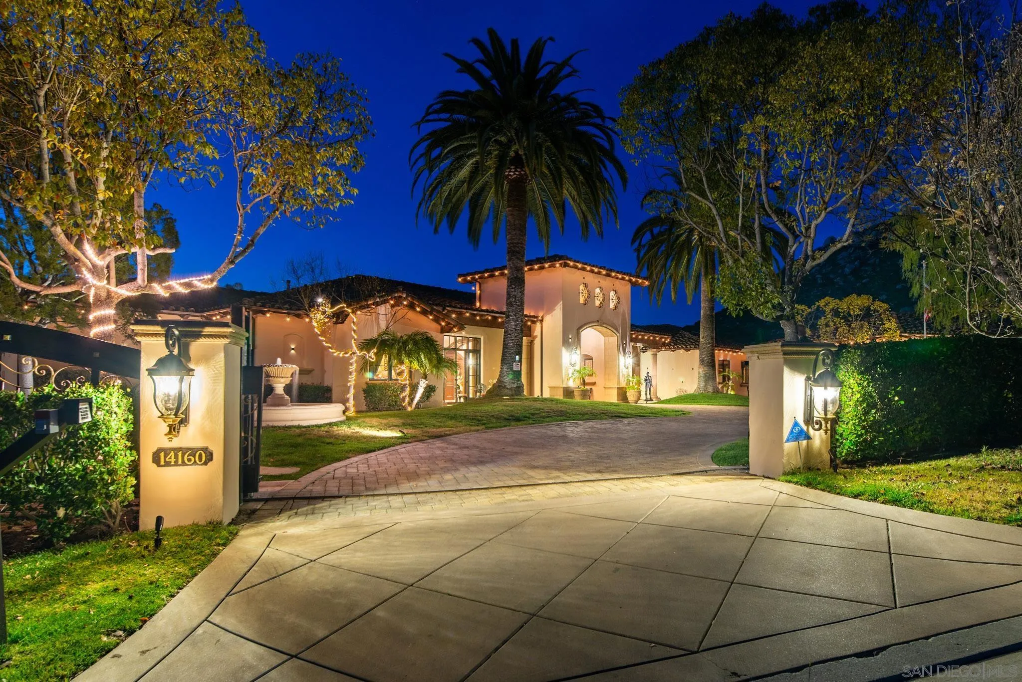 14160 Augusta Court Poway, CA 92064 - Photo 3 of 26 a view of a house with basketball court