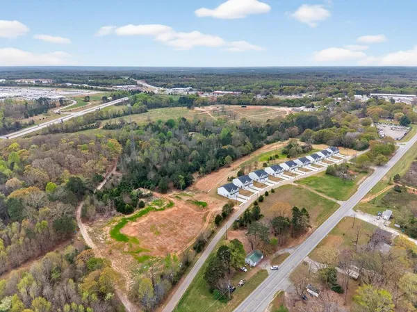 a view of a city from a terrace