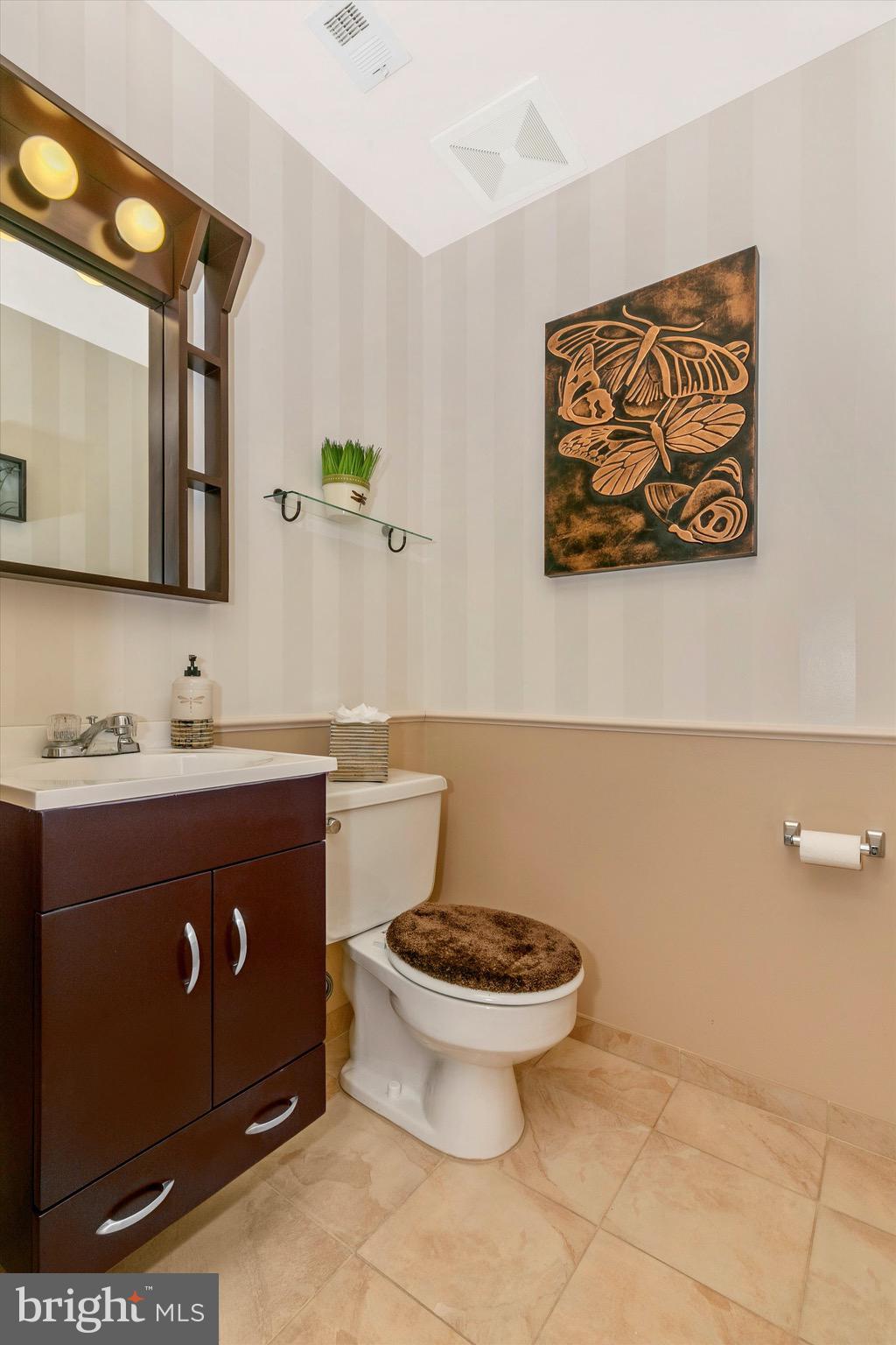 3113 Hayes Road Norristown, PA 19403 - Photo 16 of 36 Half bath/main level/heated flooring