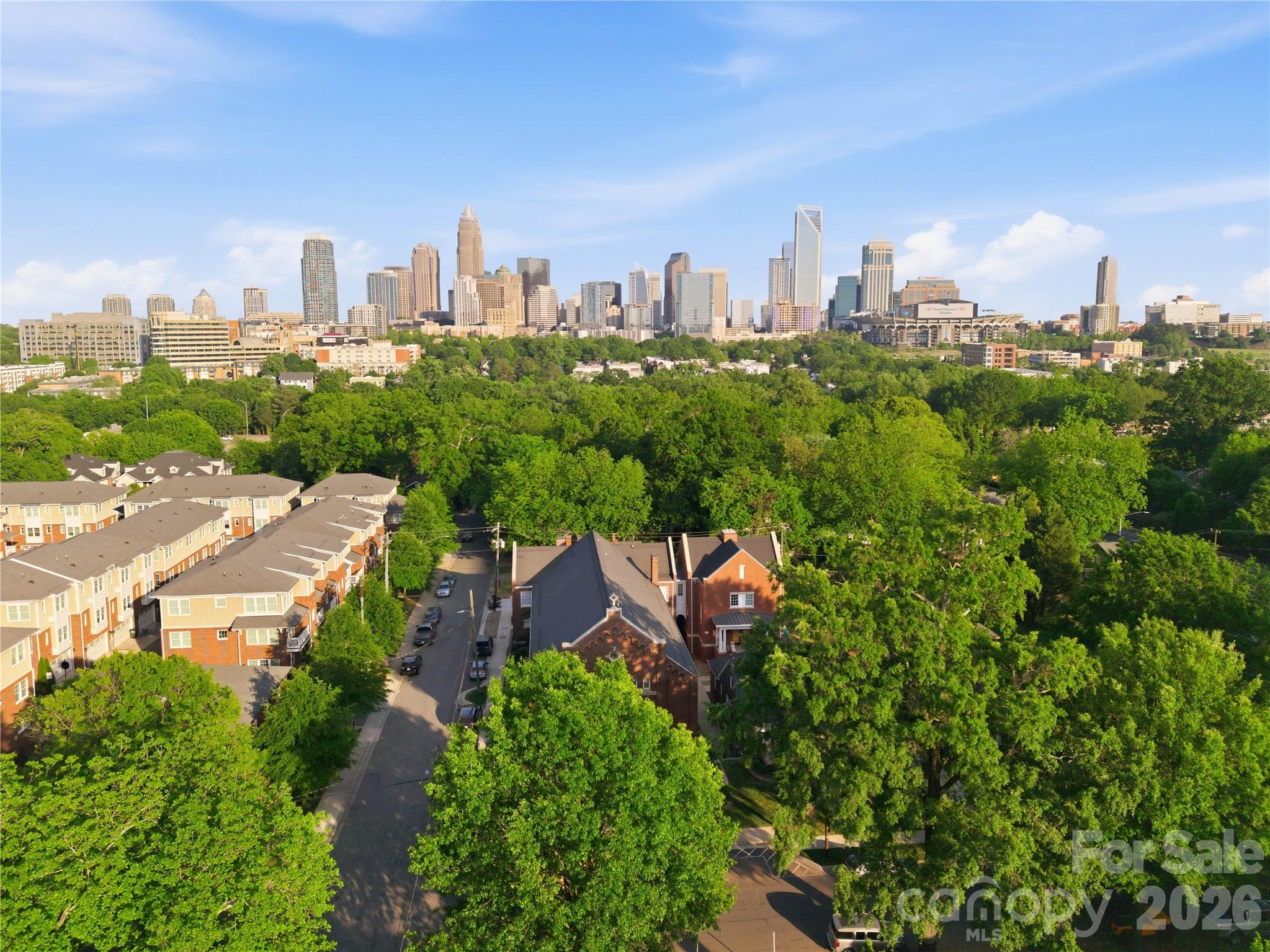 201 Grandin Road, Unit 13 Charlotte, NC 28208 - Photo 40 of 46 an aerial view of city