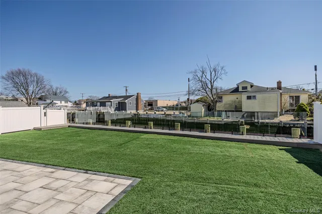 a view of a lake with houses